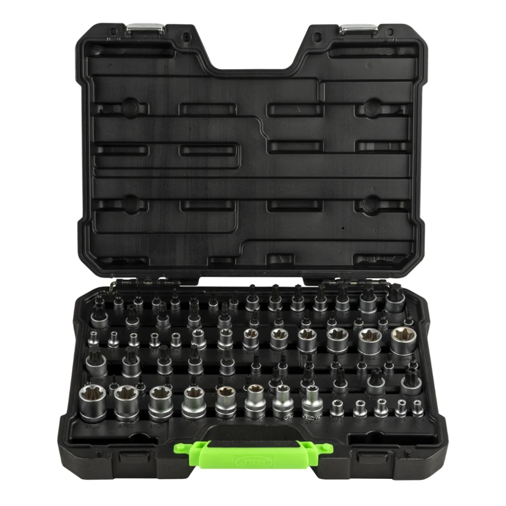 Mala com Chaves Torx e Torx Plus 77 Peças - JBM