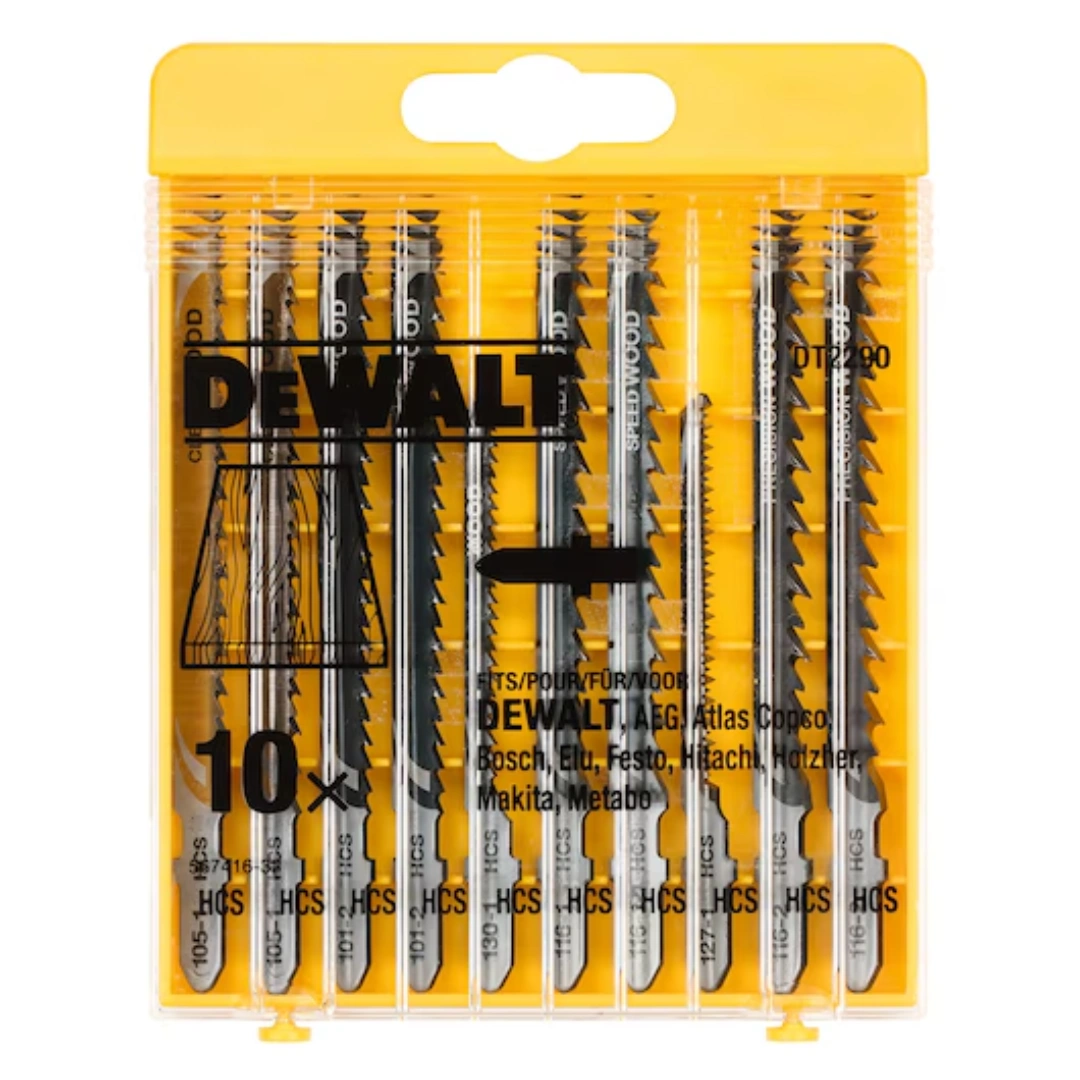 Conjunto 10 Lâminas _ Corte de Madeira - DeWALT - 2