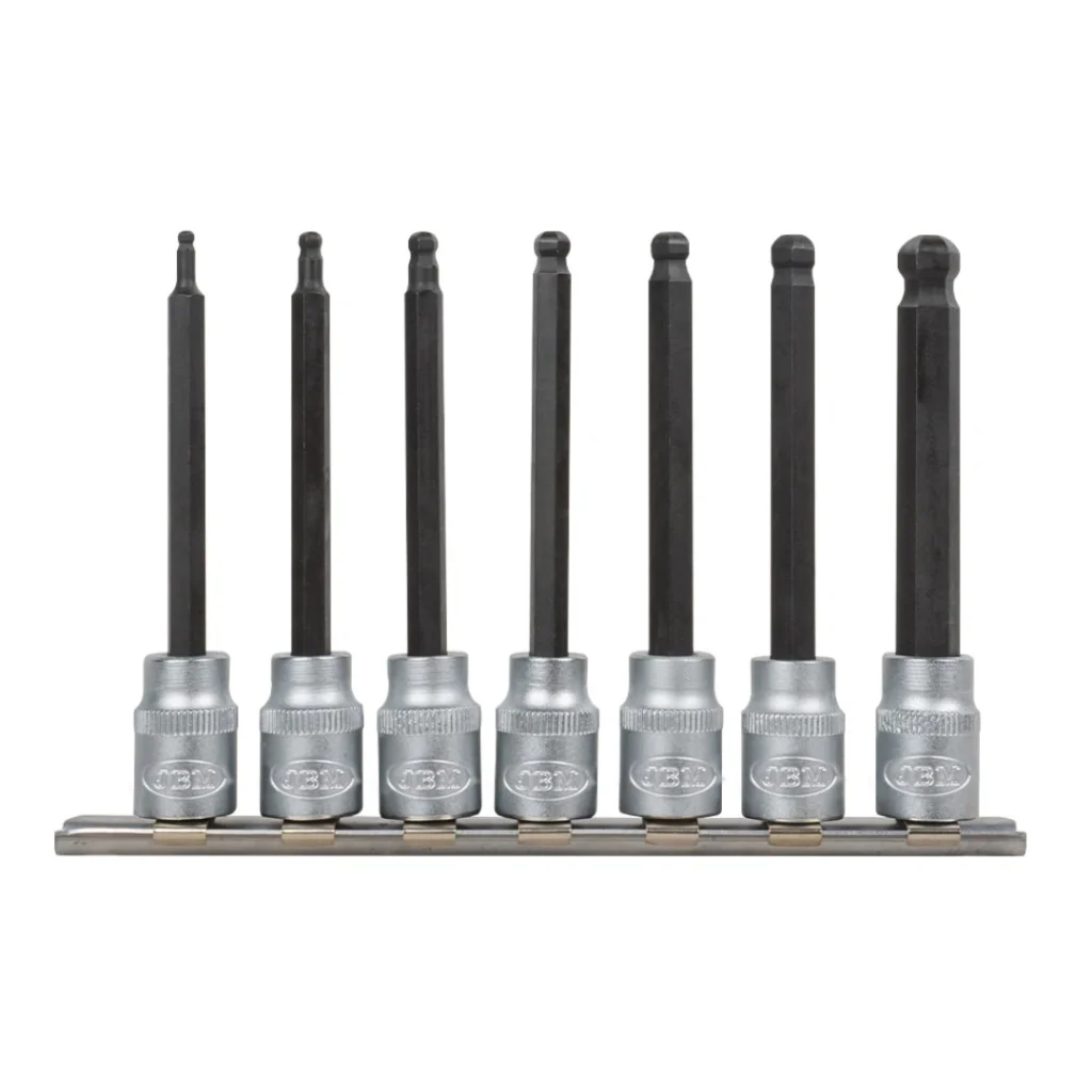Conjunto JBM com 7 Pontas Allen de Extremidade Esférica com Soquete 3_8