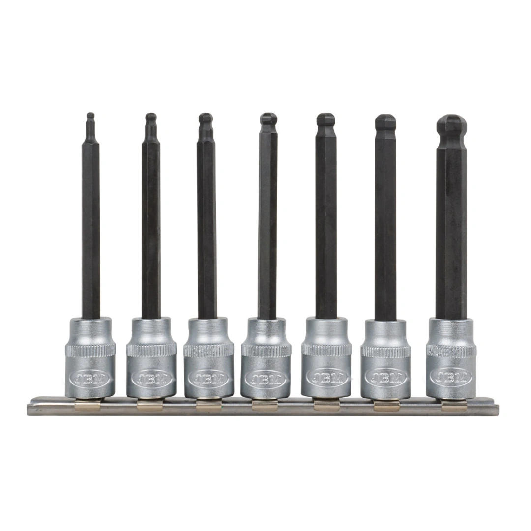 Conjunto JBM com 7 Pontas Allen de Extremidade Esférica com Soquete 3_8