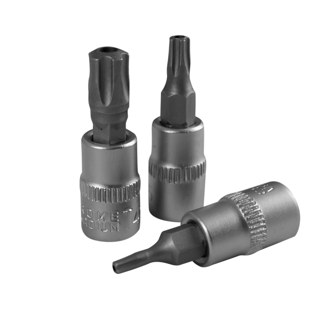 Conjunto JBM de 7 Pontas TS Invioláveis de 5 Dentes com Soquete 1_4_ -2