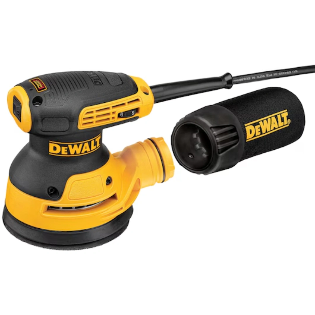Lixadora Rotorbital 125mm 280W 12.000 opm - DeWALT - 1