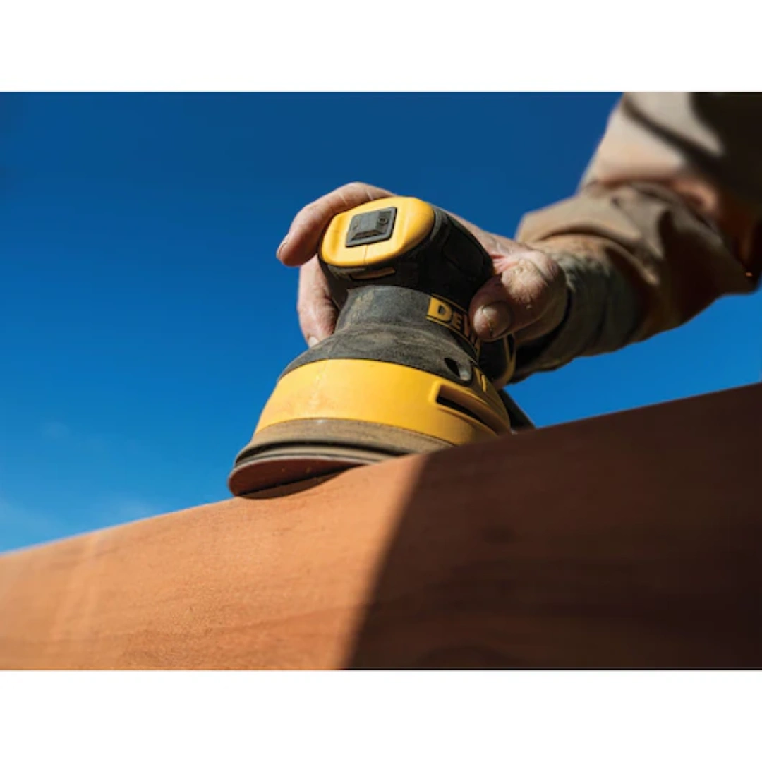 Lixadora Rotorbital 125mm 280W 12.000 opm - DeWALT - 8