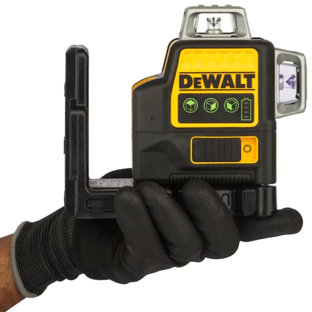 Nível Laser Autonivelante VERDE de 3 Linhas 360° XR 12V com Bateria Li-Ion 2Ah - DeWALT