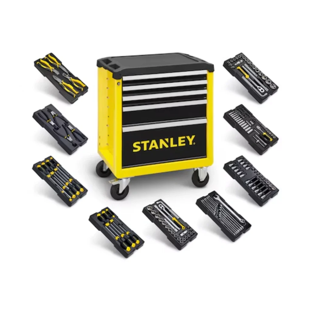 Carro de Ferramentas 5 Gavetas + 144 Ferramentas STHT0-80442 - Stanley