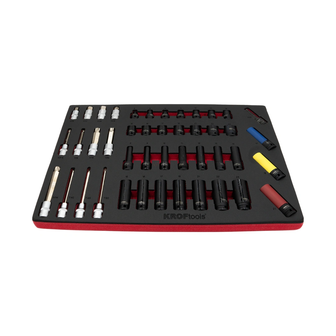 Conjunto Ferramentas 318Pcs - KROFtools - 3