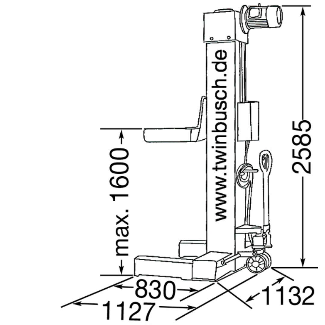 Elevador de Camião TW 550-4 - 10