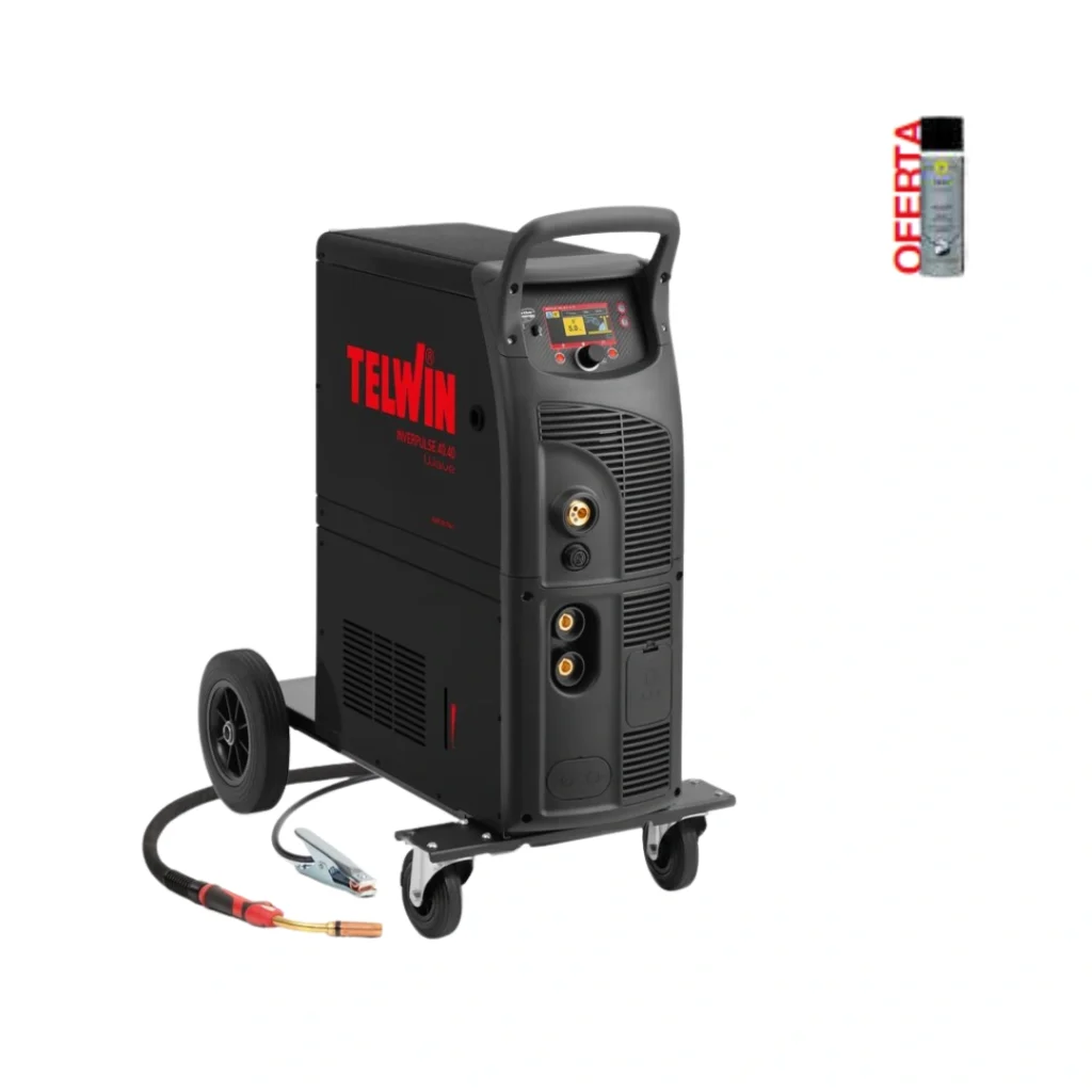 Máquina Soldar Telwin Inverpulse 40.40 AQUA + Oferta – Black Edition
