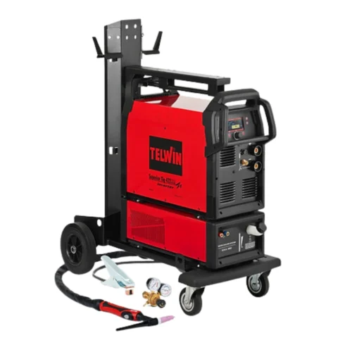 Máquina Soldar Inverter Telwin Superior Tig 422 AC/DC-HF/Lift AQUA + TROLLEY