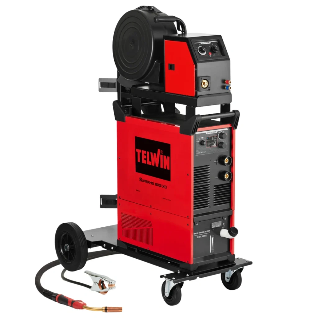 Máquina Soldar TELWIN SUPERMIG 600i XD AQUA + TROLLEY