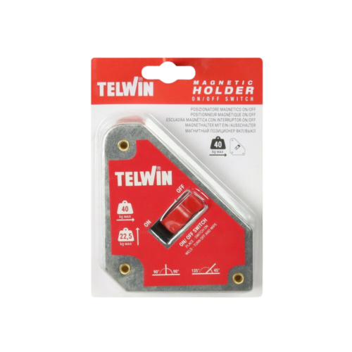 Suportes Magnéticos Telwin com Interruptor - 40 Kilos