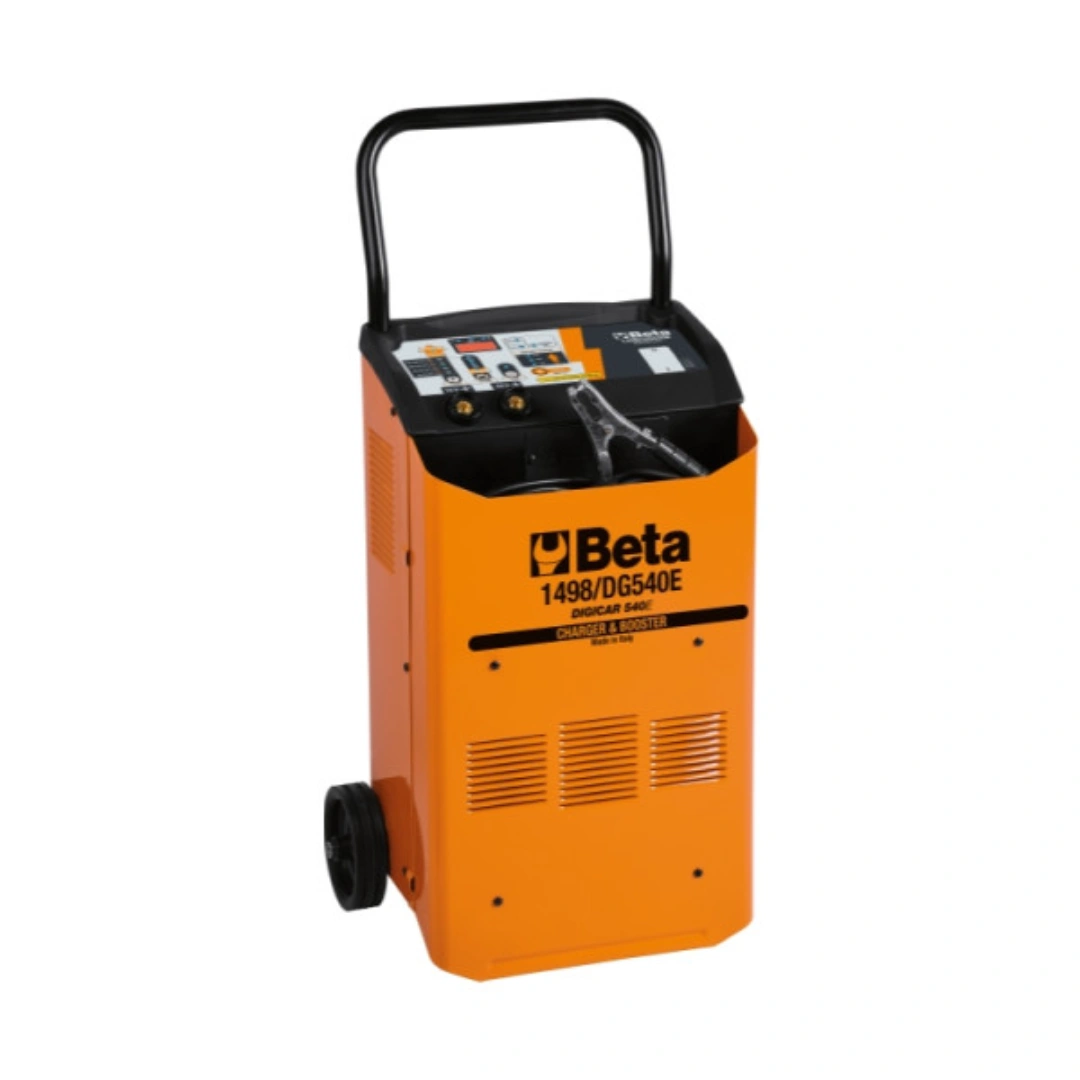 Carregador de Baterias Eletrónico 12/24V com Rodas 1498/DG - BETA