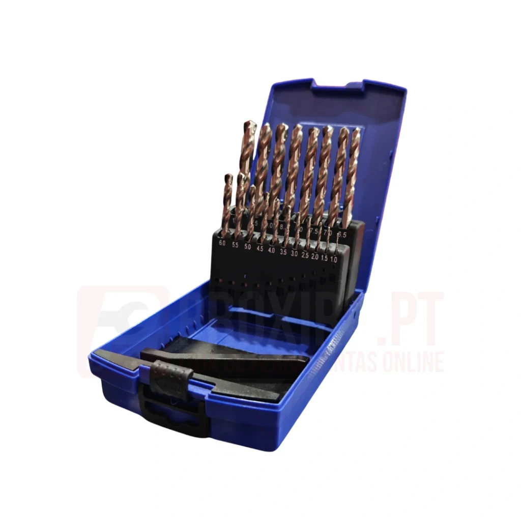 jogo de brocas hss 1 a 10mm - Master Prof