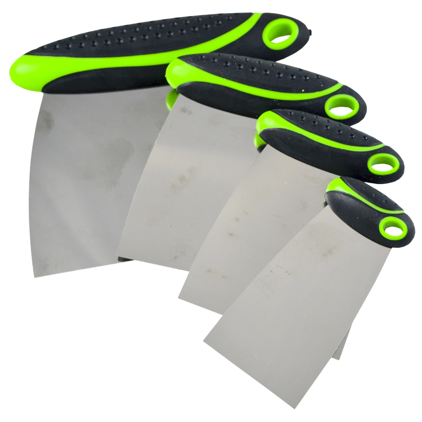 KIT DE 4 ESPÁTULAS DE AÇO - JBM