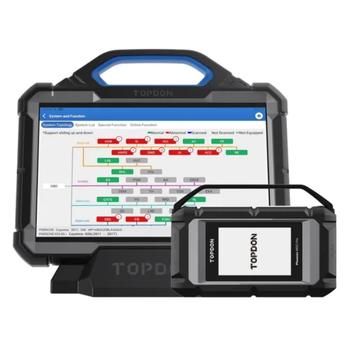 Máquina de Diagnóstico Auto Multimarca PHOENIX MAX - TOPDON