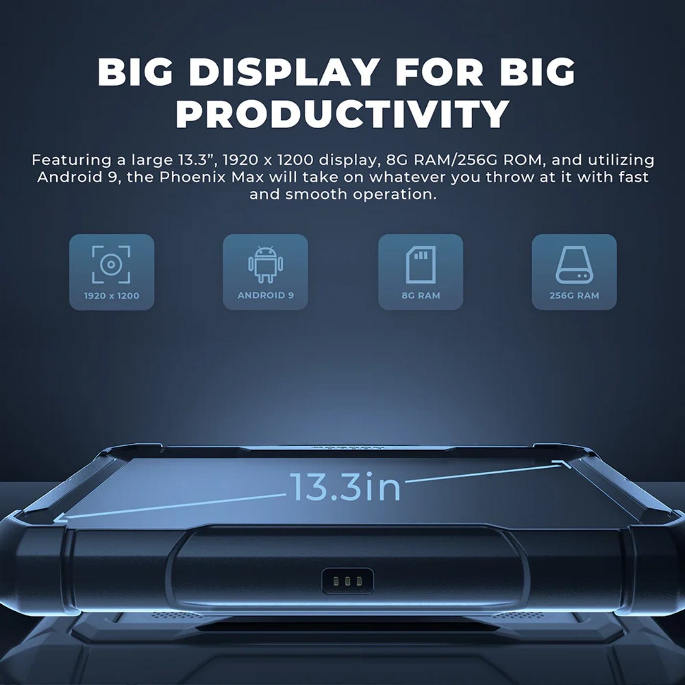 Máquina de Diagnóstico Auto PHOENIX MAX + Osciloscópio - TOPDON - 1