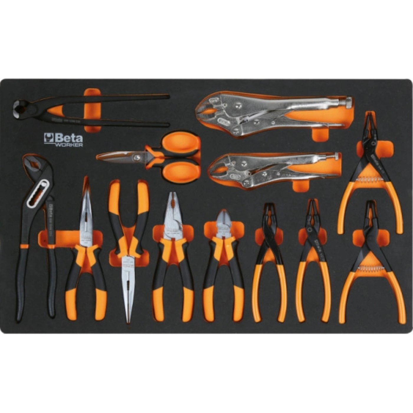 Carro de Ferramentas XL Laranja (9 Gavetas / 487 Peças) - BETA 5