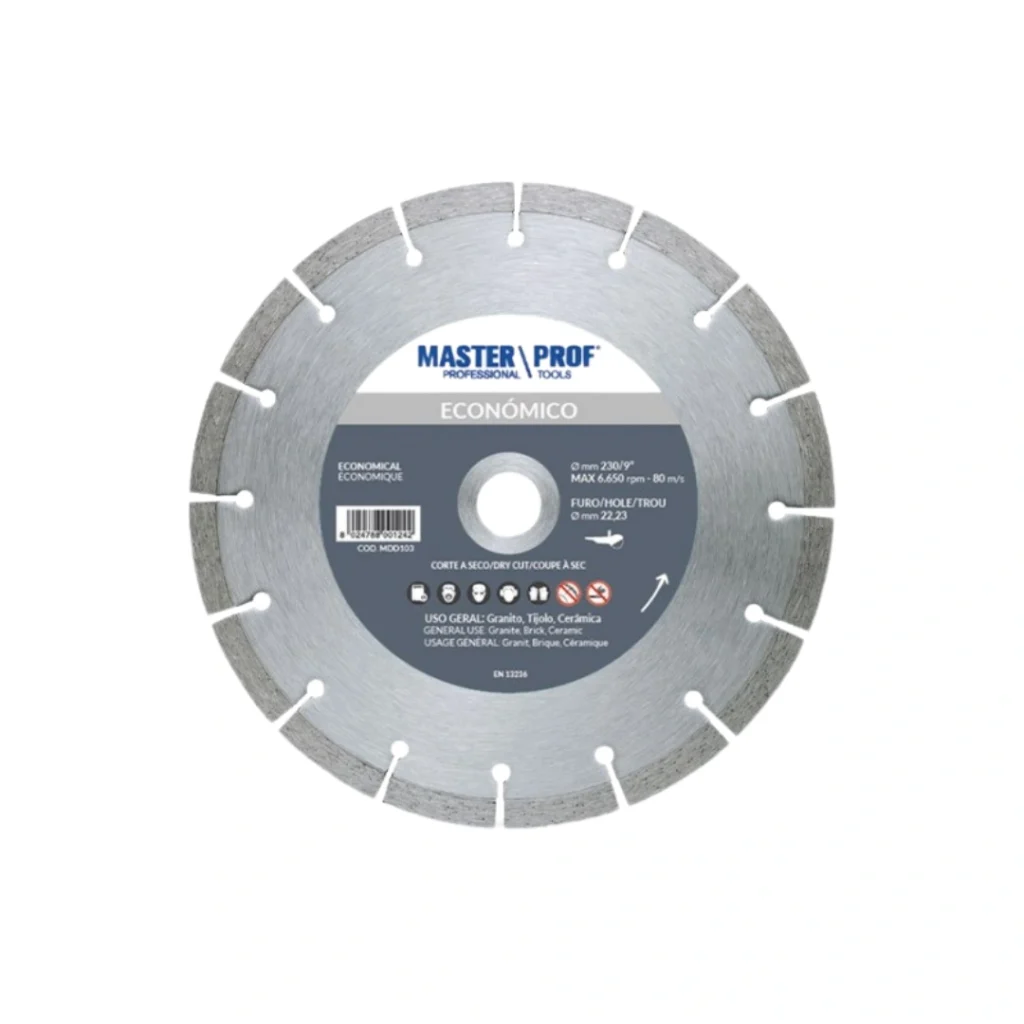 Disco de Diamante Segmentado Universal - MASTER PROF