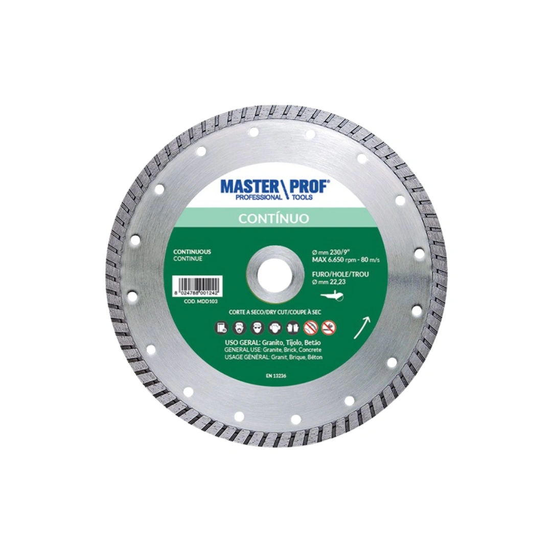 Disco de Diamante Contínuo Universal - MASTER PROF