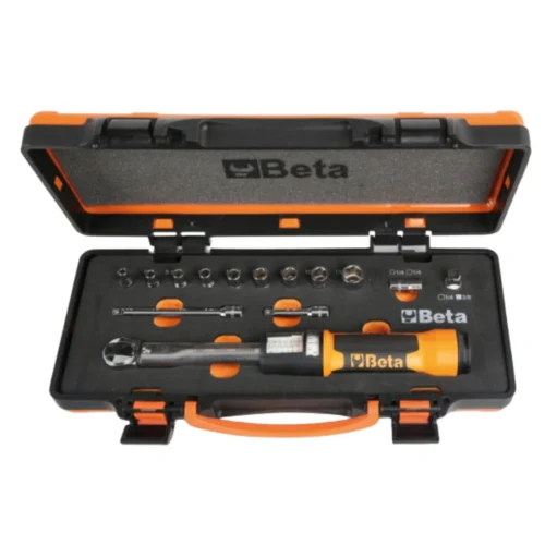 Estojo de Chave Dinamométrica Zero-Reset 1/4 com 14 Peças 666/C2 - BETA