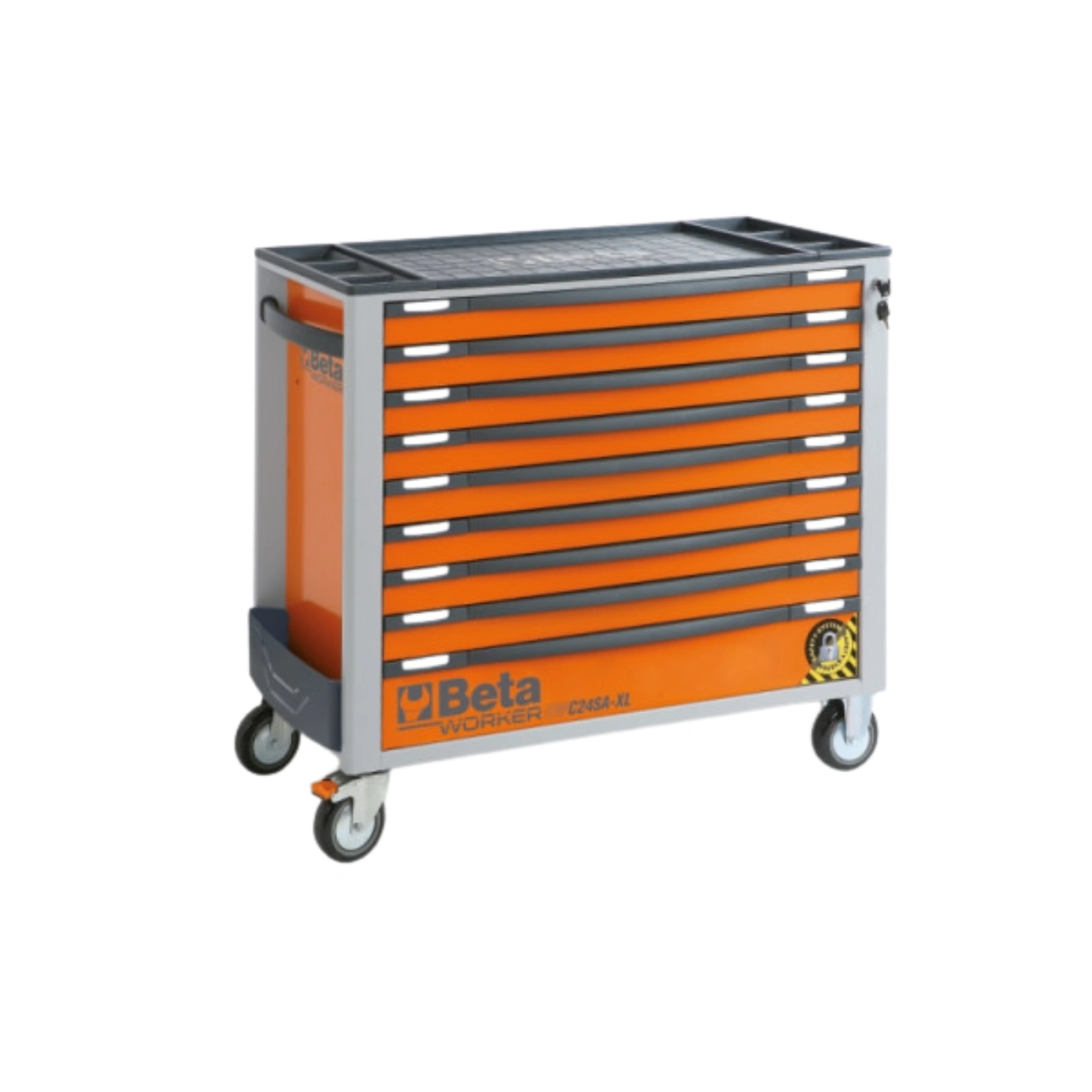 Carro com 9 Gavetas com Jogo de 716 Ferramentas BW 2400S XL9/E-XXL - Beta
