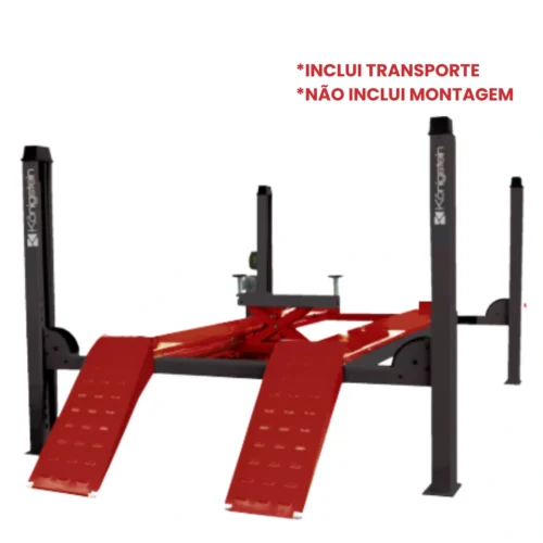 Plataformas Equipadas para Alinhamento (Encaixe para Pratos e Rodas Livres Traseiras) 4T e 5T - Königstein