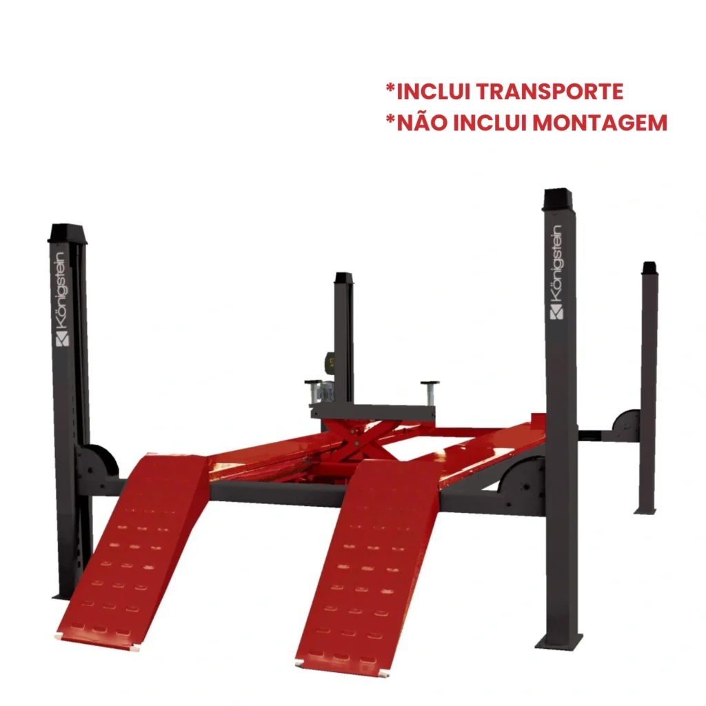Elevador Eletro-Hidráulico de 4 Colunas com Plataforma de 5300 mm - Königstein