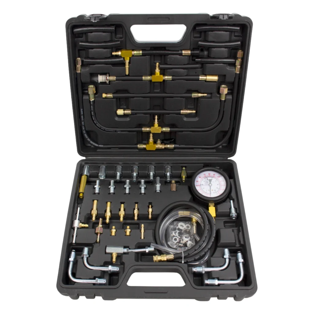 Kit de Manómetro para Teste de Injeção de Gasolina Mono / Multi - Kroftools