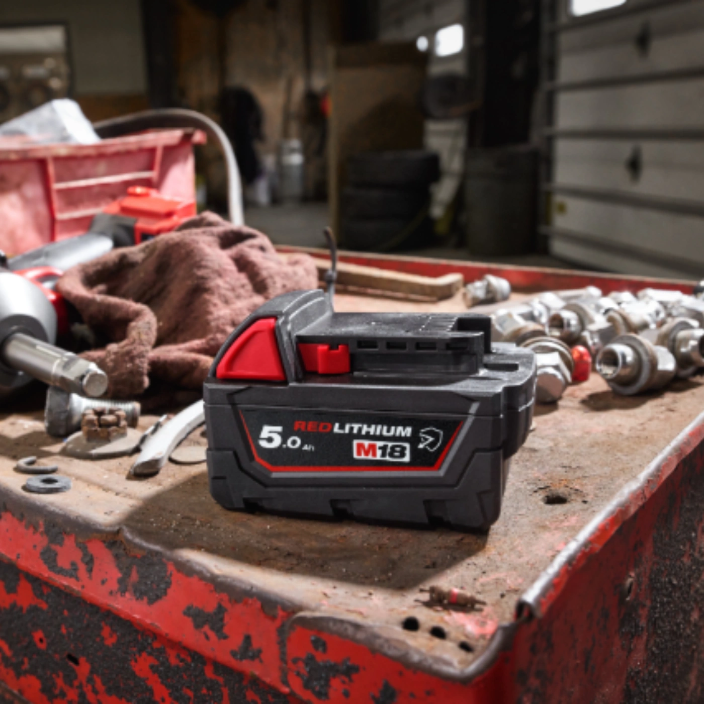Bateria M18™ 5.0Ah Resistente a Químicos (V0) - Milwaukee 9