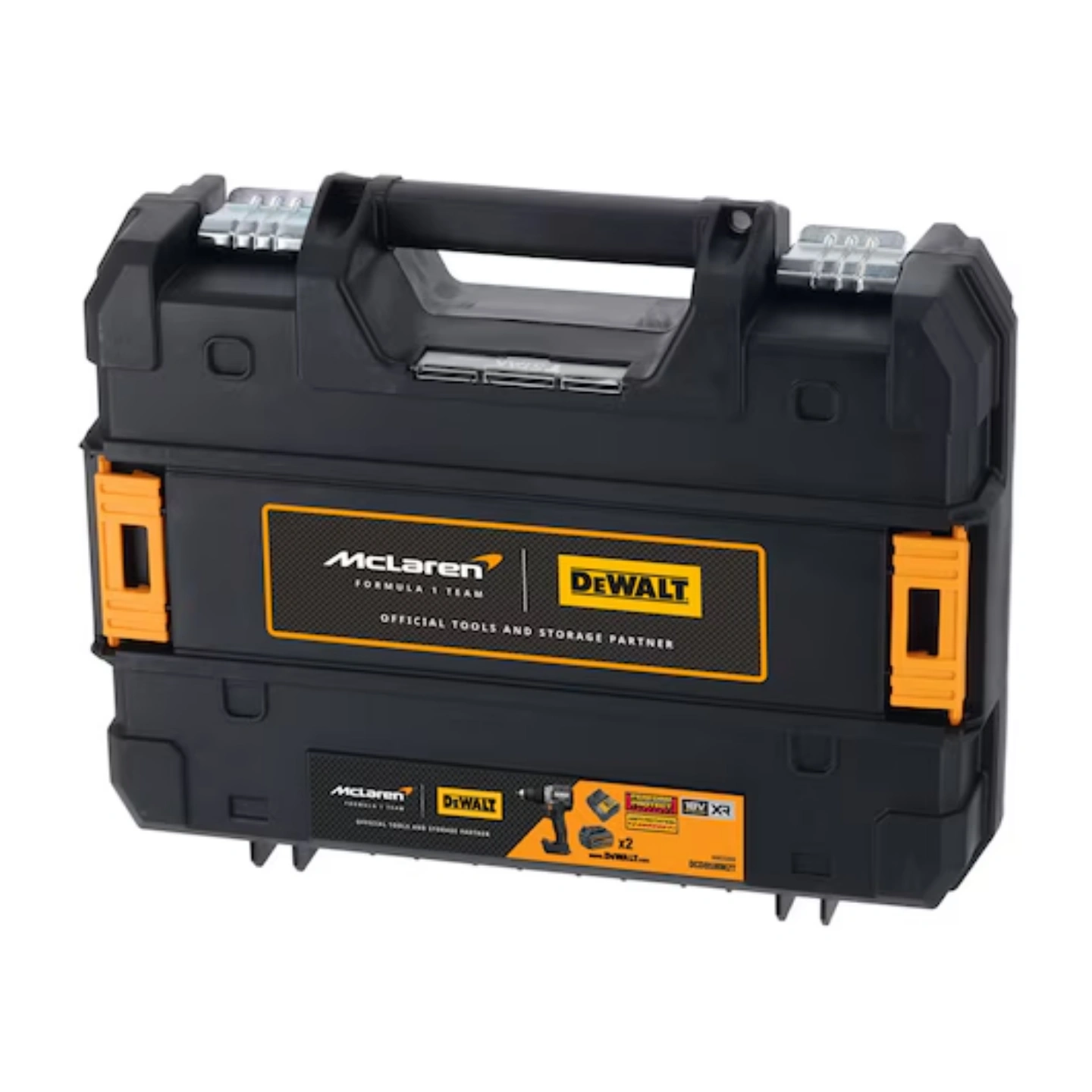 Berbequim Aparafusador McLaren 18V com 2 baterias e mala TSTAK - 7