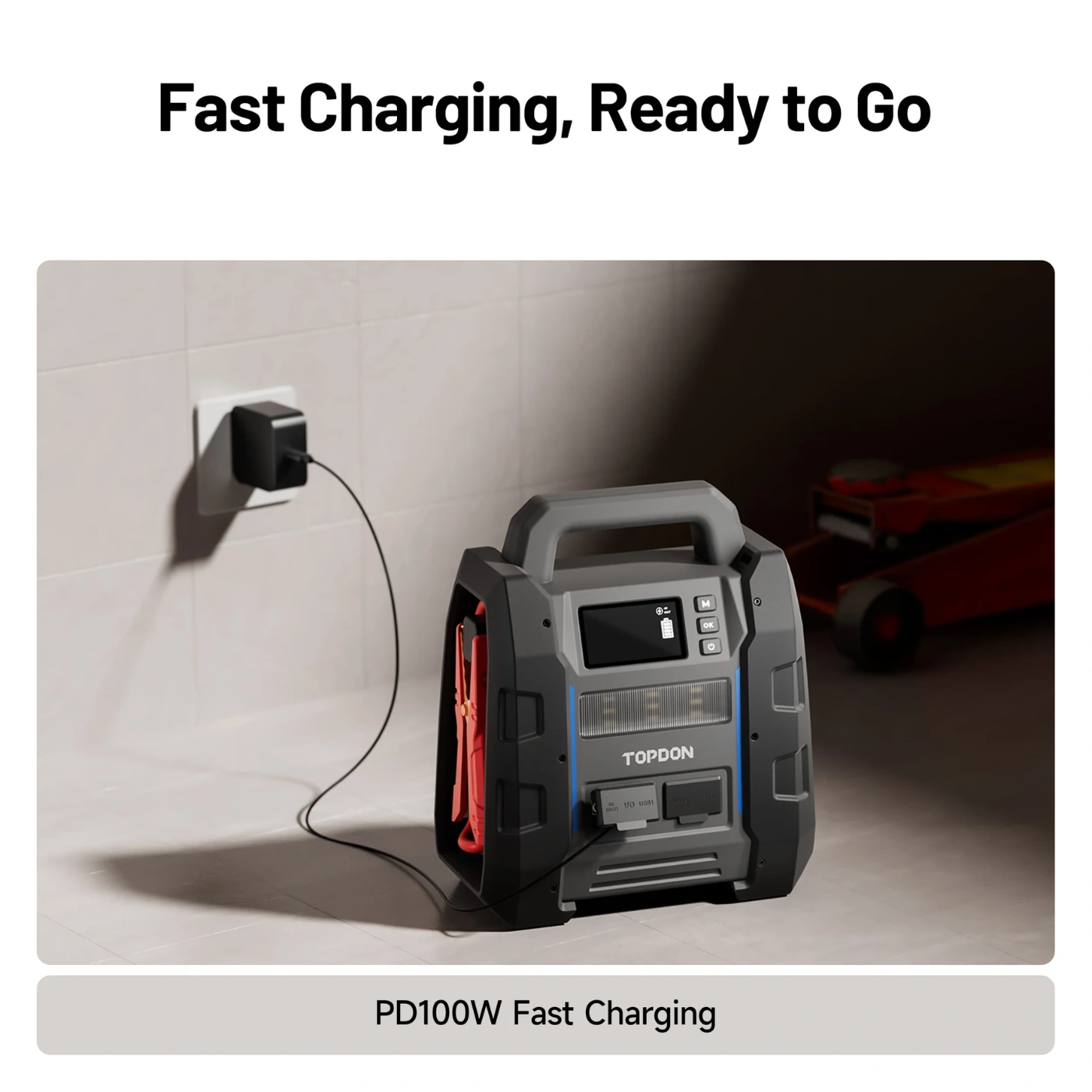 Booster 12V 4500AMP LITHIUM TOPDON V4500 PLUS - 6