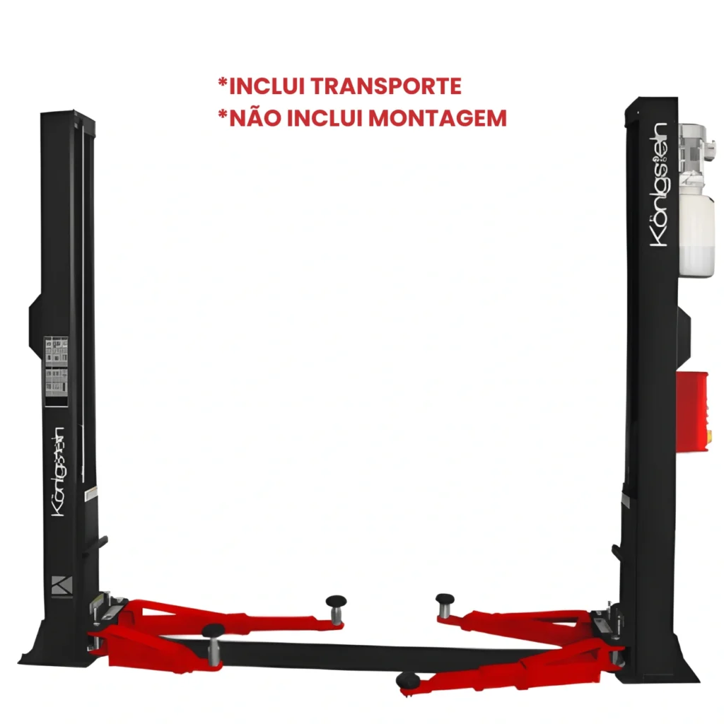 Elevador de 2 Colunas Automático de 4.5T com Base Incluída (220V/380V) - Königstein