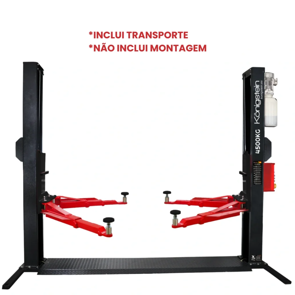 Elevador de 2 Colunas Automático de 4.5T com Base Incluída (220V/380V) – Königstein