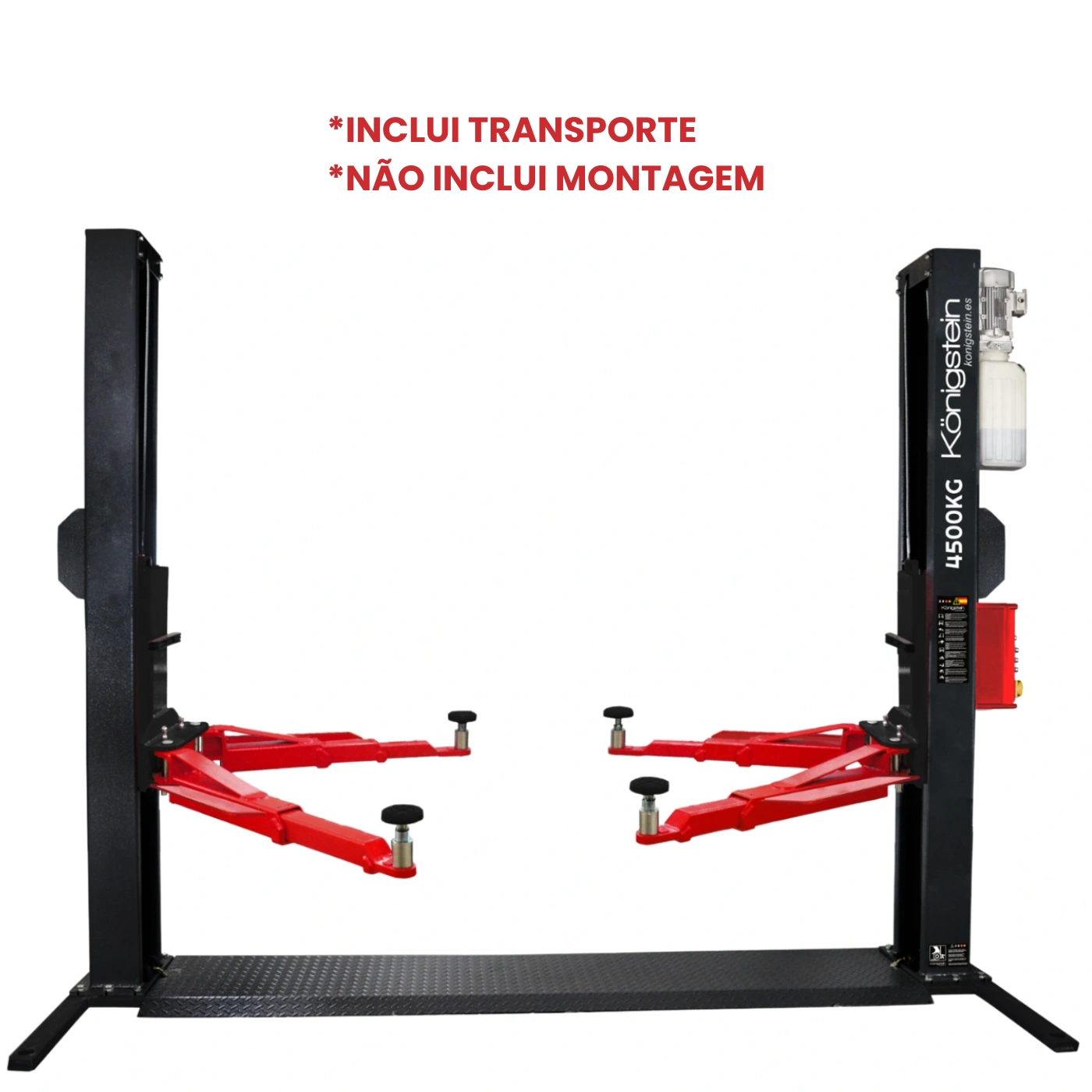 Elevador de 2 Colunas Automático de 4.5T com Base Incluída (220V/380V) – Königstein