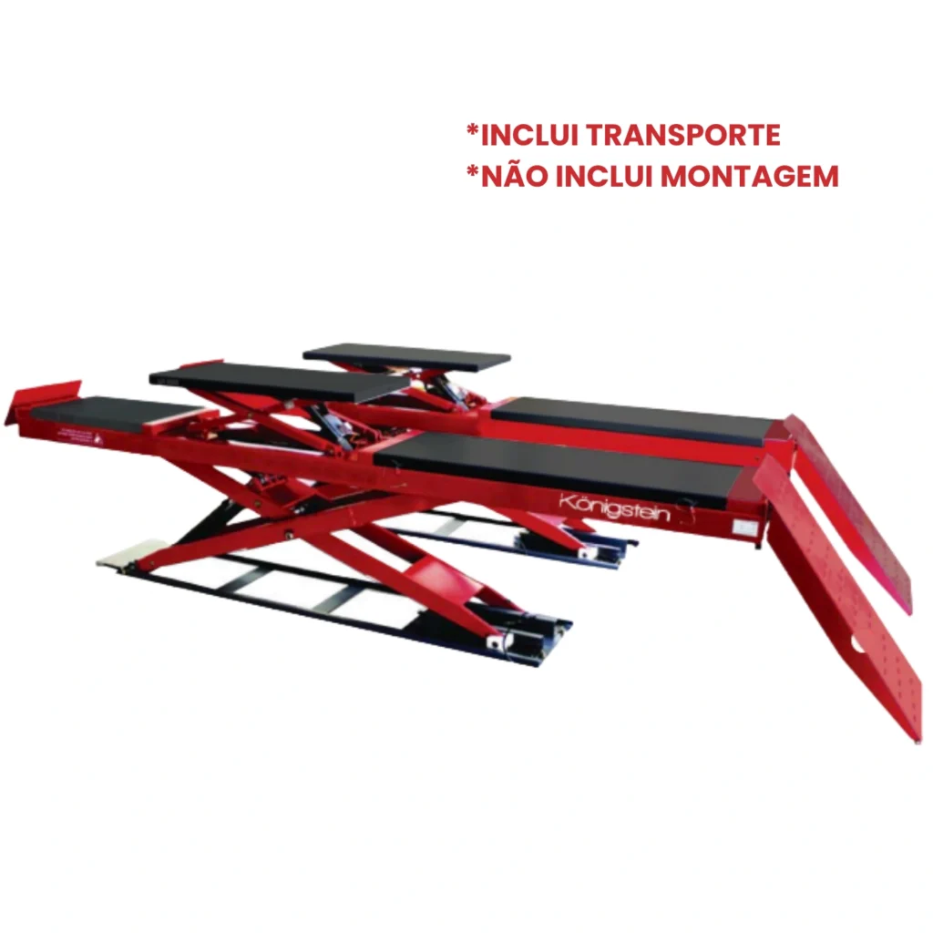 Elevador de Dupla Tesoura de Superfície para Alinhamento - Königstein