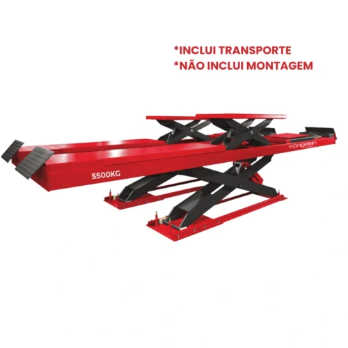 Elevador Hidráulico de Dupla Tesoura com Plataforma 5.7 - Königstein