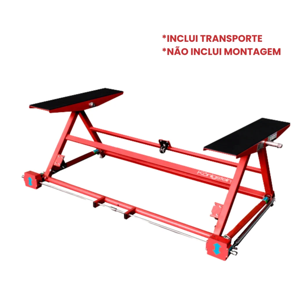 Elevador de Carro Portátil Basculante e Ajustável - 3T - Königstein