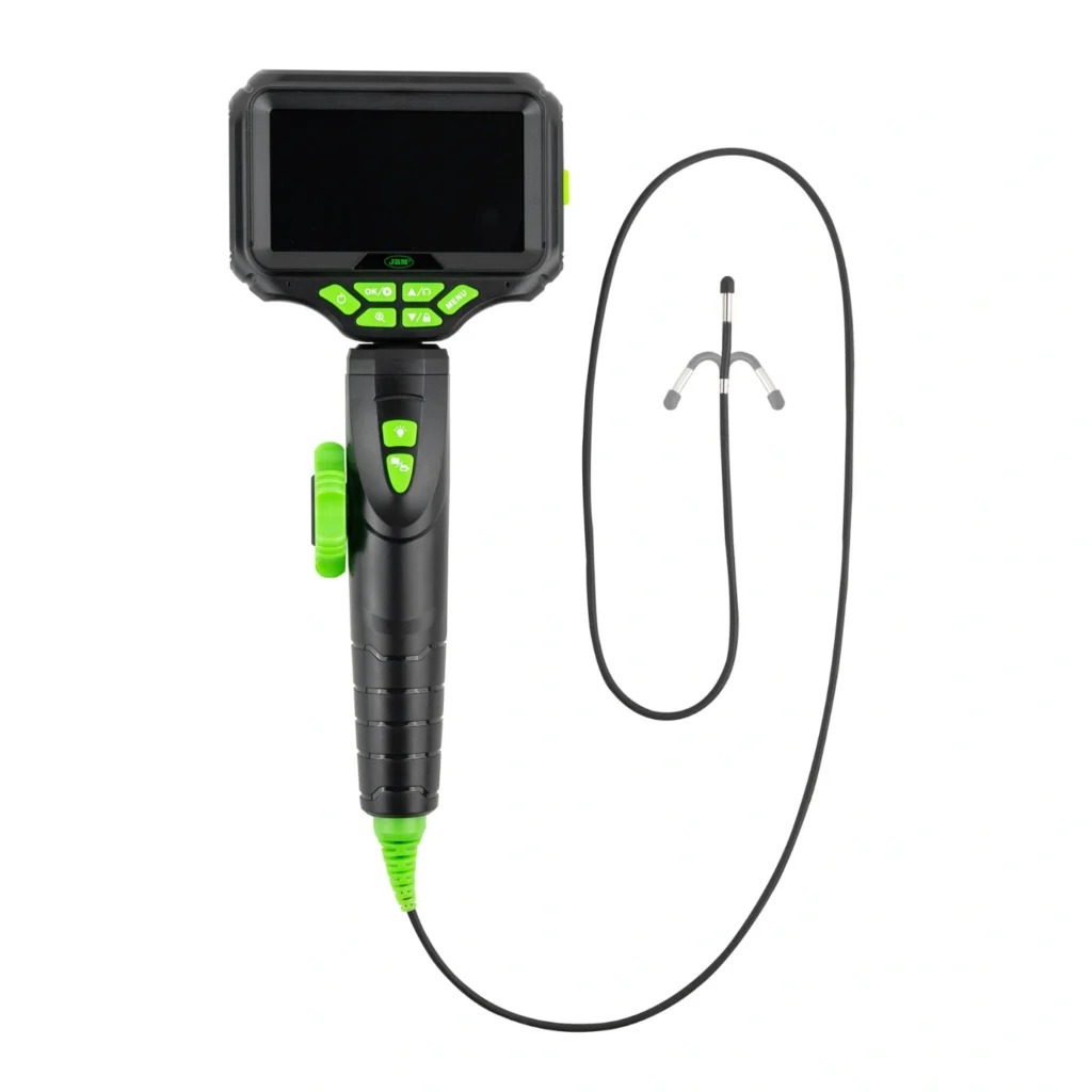 Endoscópio Articulado Bidirecional HD com Ecrã IPS e LED
