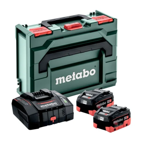 SET 10.0Ah (2 Baterias + Carregador) - Metabo