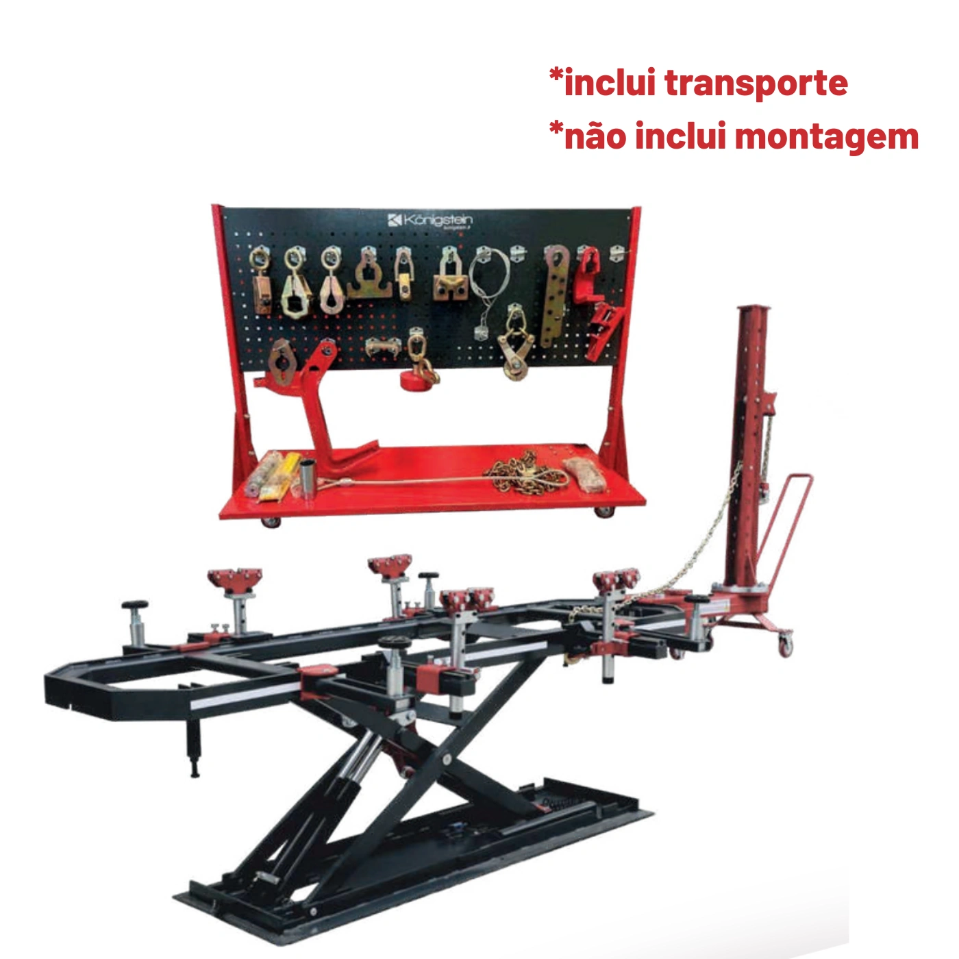 Minibanco de Tiro Rápido + Painel de Jogo de Garras – Königstein