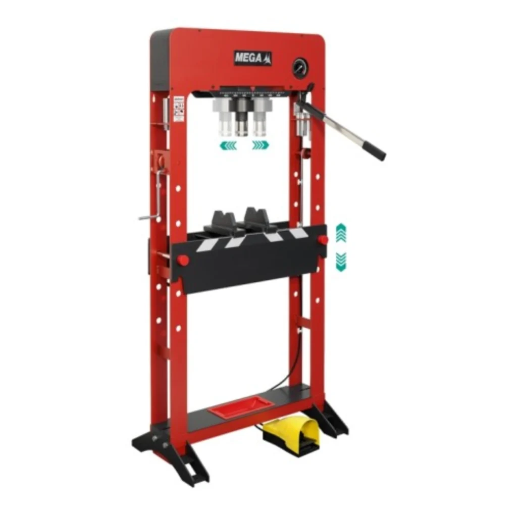 Prensa de Oficina 50t com Pedal Pneumático PRD50NF - MEGA