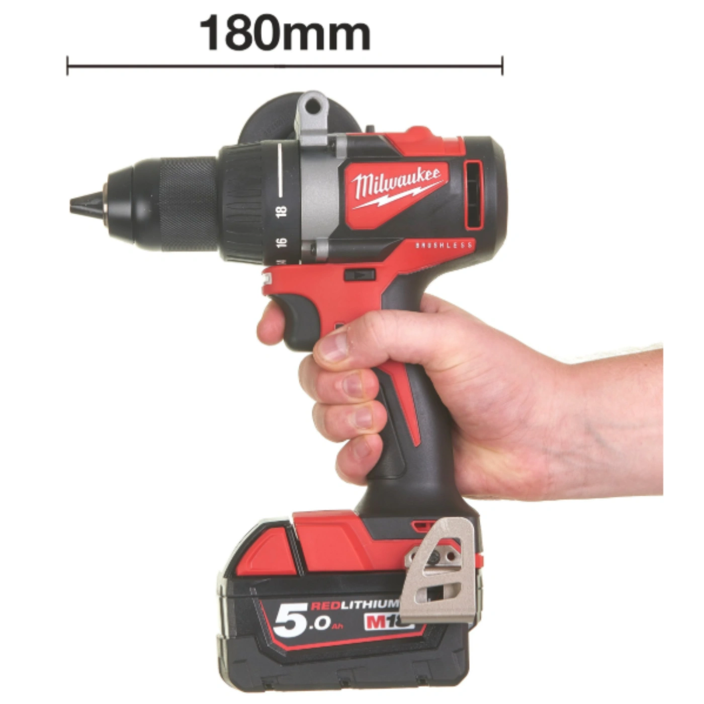 Berbequim Aparafusador sem Escovas M18™ BLDD2-0X – Milwaukee 3