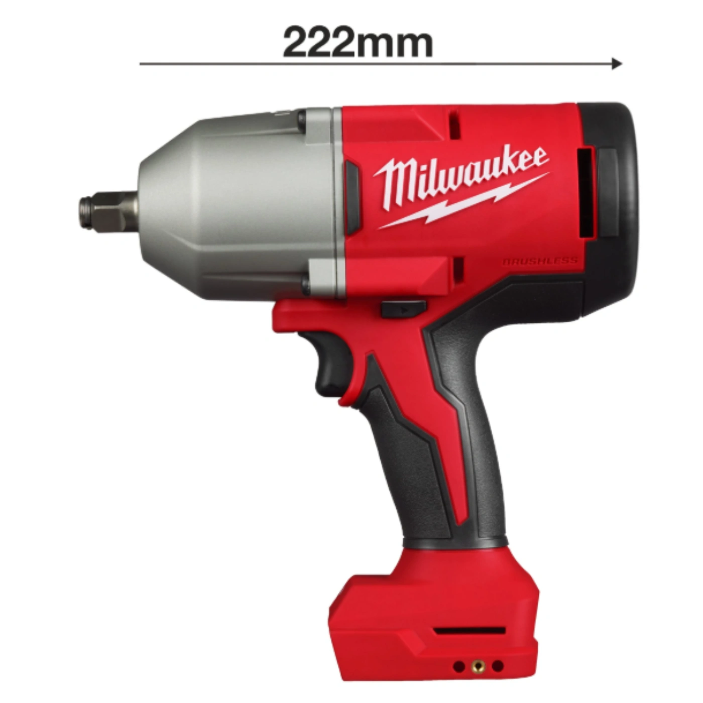 Chave de Impacto de Alto Torque M18™ ½″ com Anel – Milwaukee 3