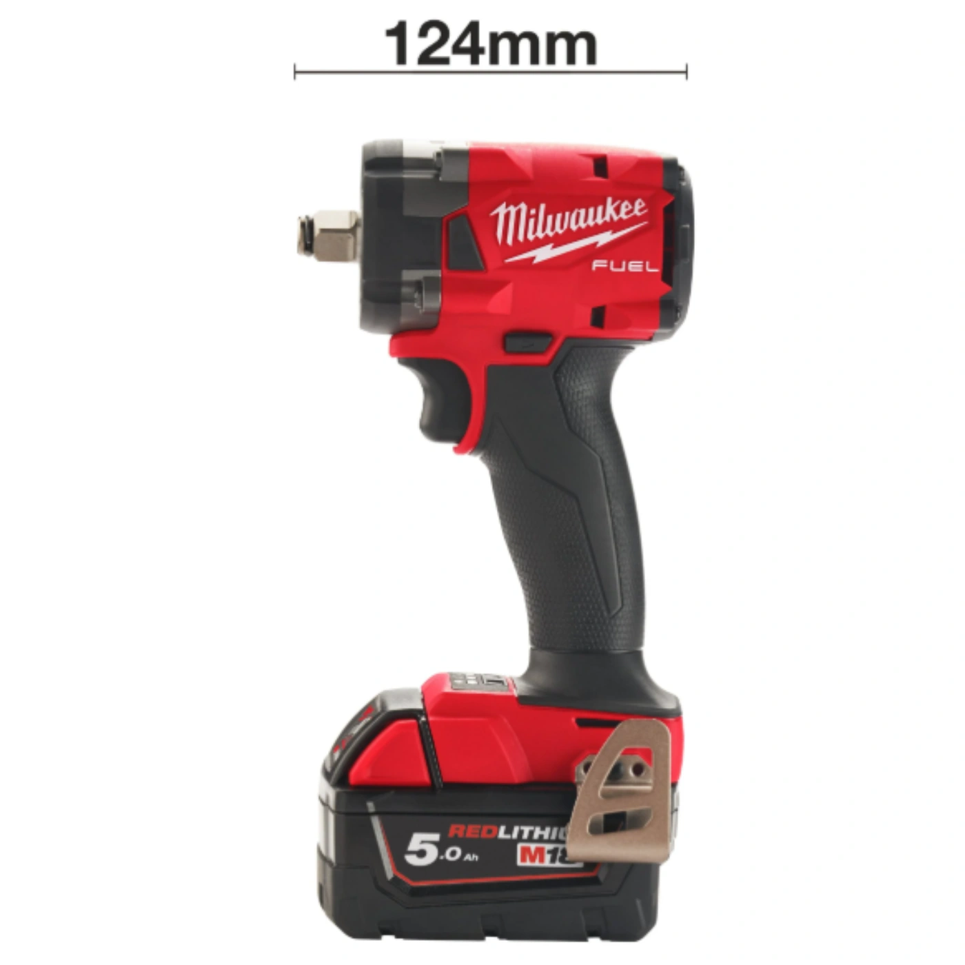 Chave de Impacto Compacta M18 FUEL™ ½″ com Anel – Milwaukee 3
