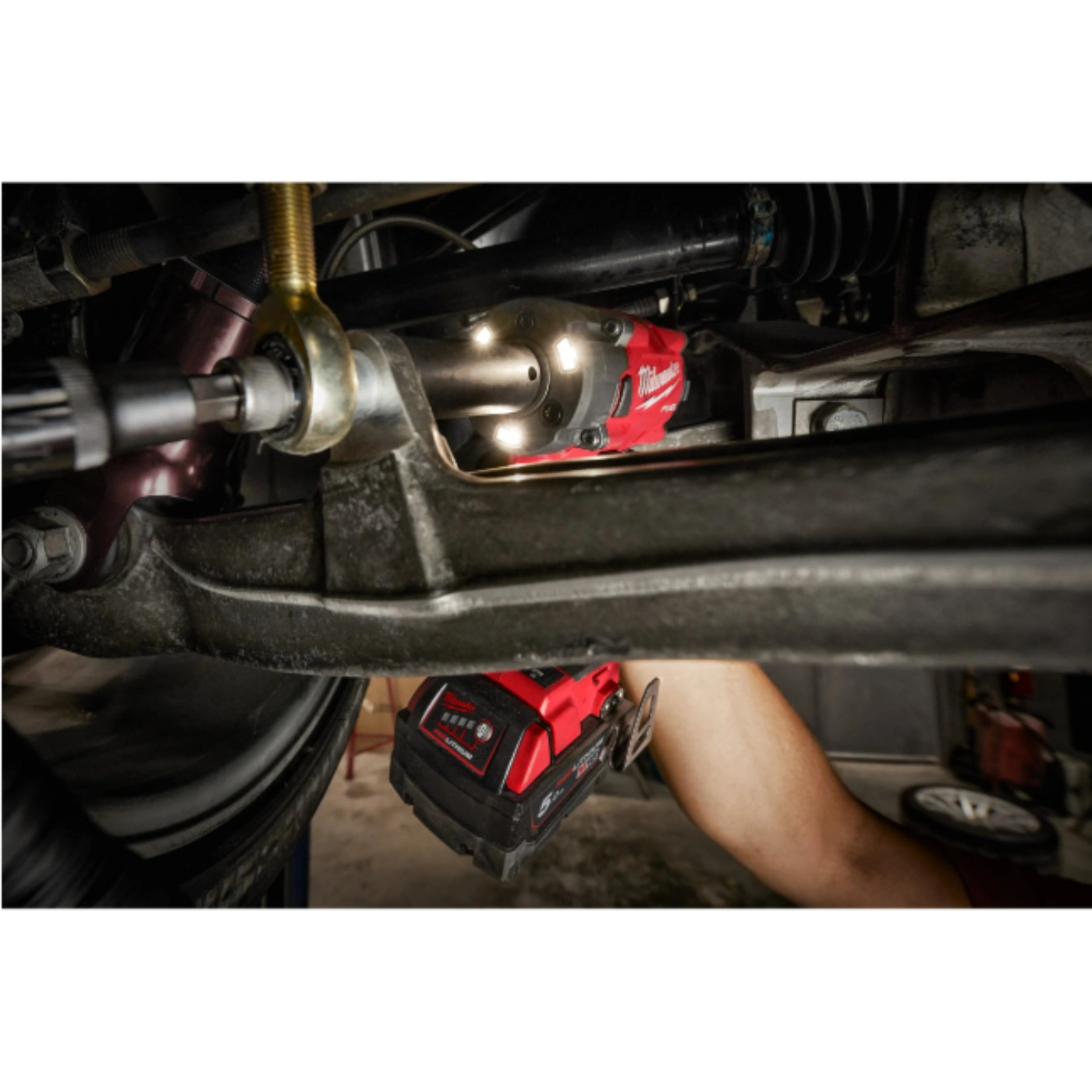 Chave de Impacto Compacta M18 FUEL™ ½″ com Anel – Milwaukee 4