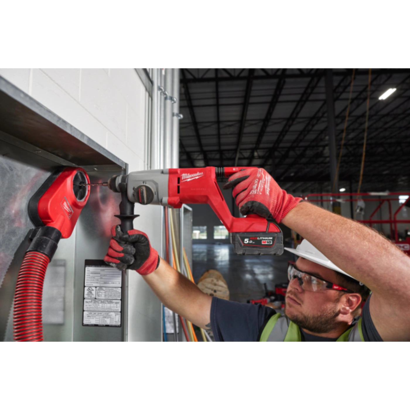 Martelo Combinado SDS-Plus M18™ 26mm com Punho em D - Milwaukee 5