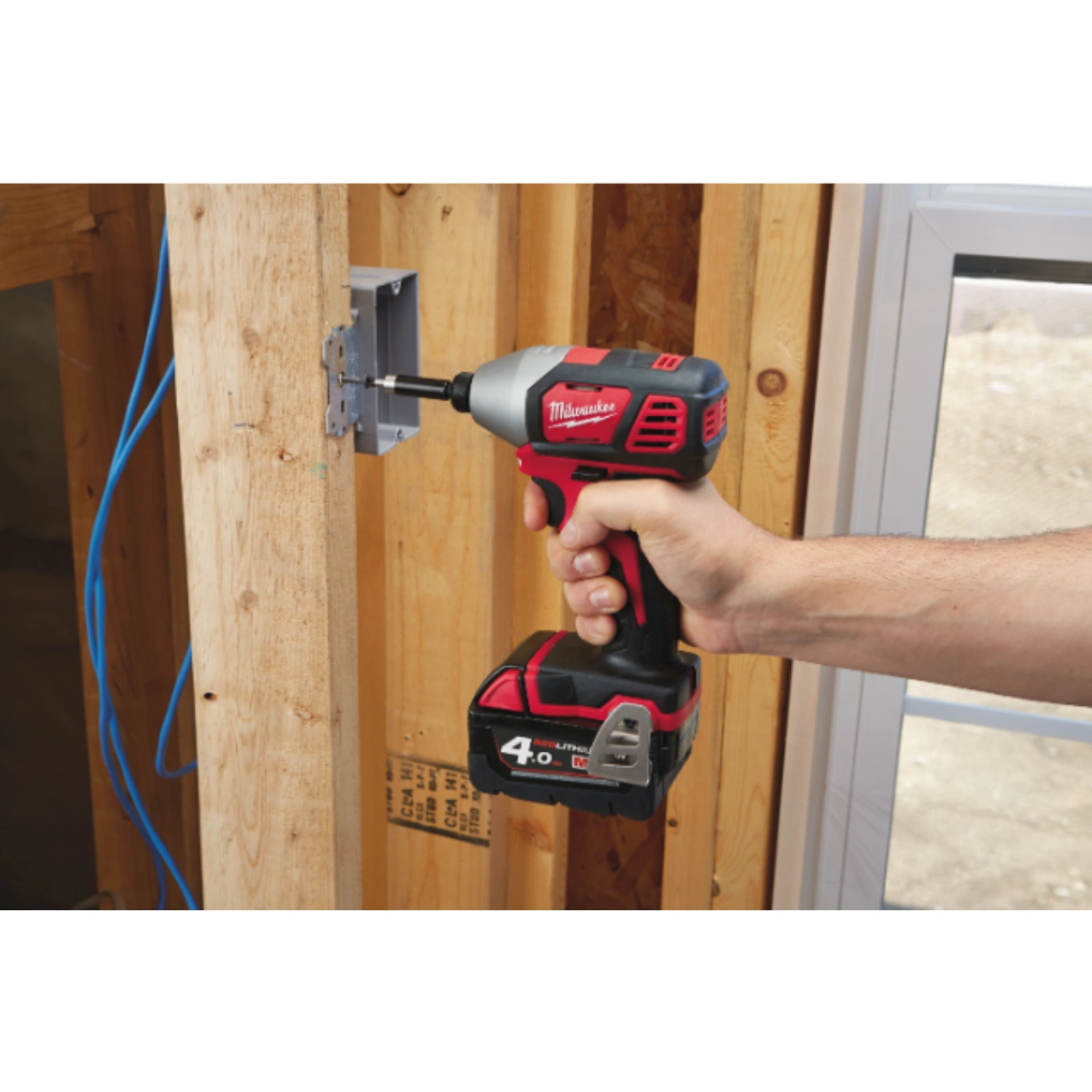 Aparafusadora de Impacto Compacta M18™ ¼″ Hex BID-0 – Milwaukee 5