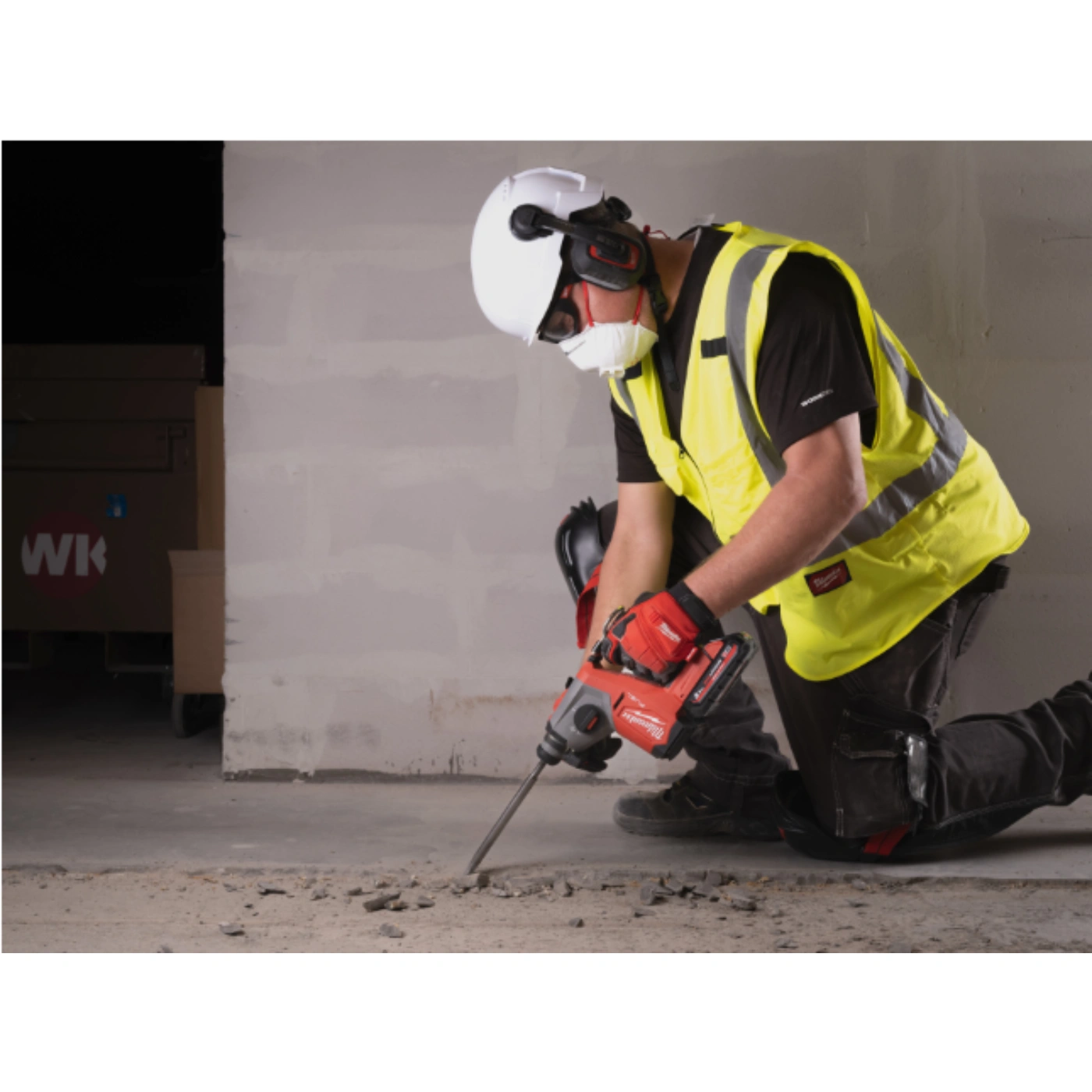 Martelo SDS-Plus M18 FUEL™ 16mm com Extrator – Milwaukee 6