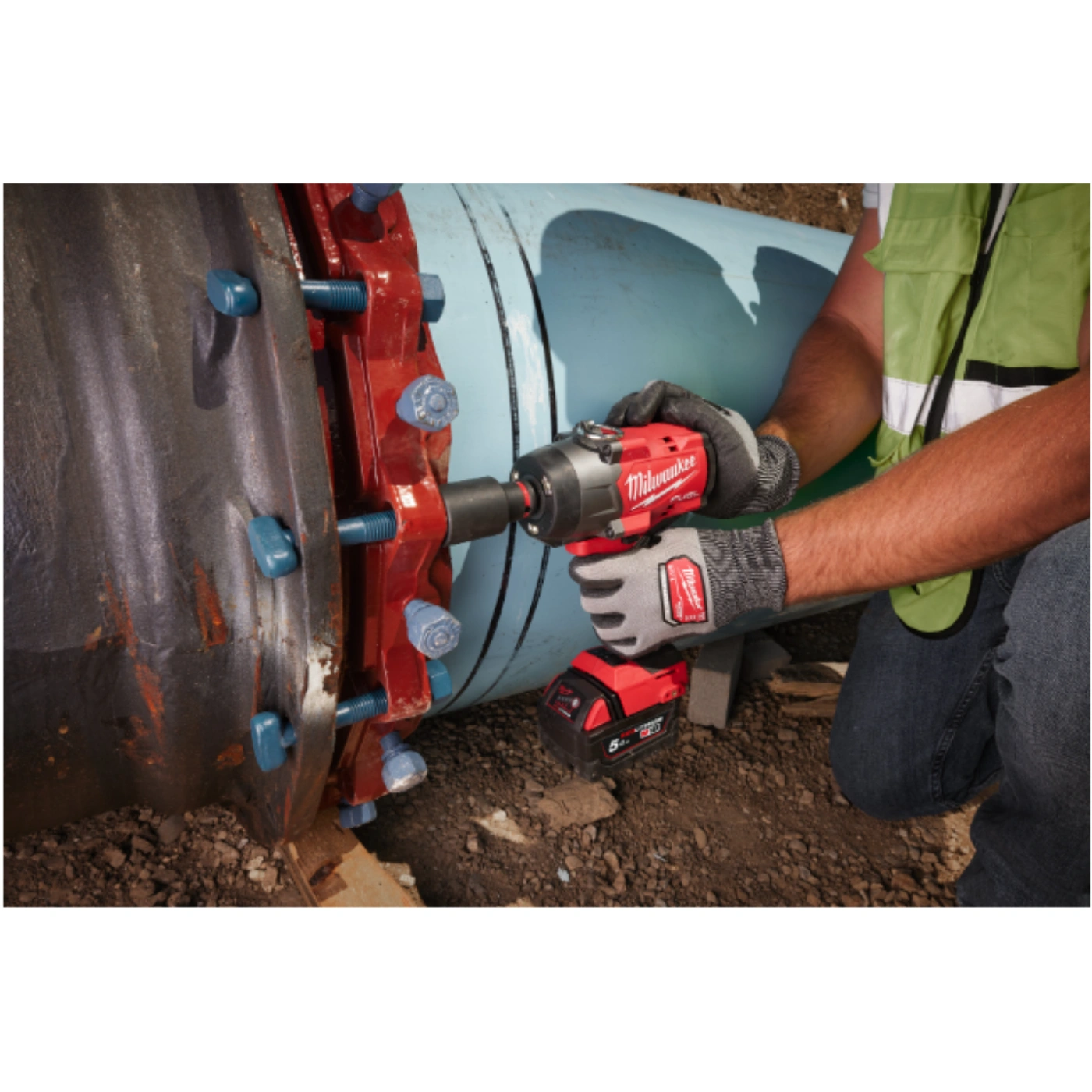 Chave de Impacto de Alto Torque M18 FUEL™ ½″ com Pino – Milwaukee 6