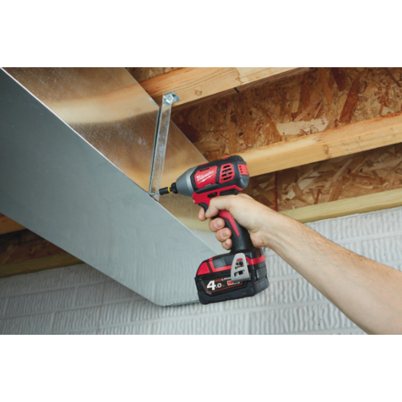 Aparafusadora de Impacto Compacta M18™ ¼″ Hex BID-0 – Milwaukee 6